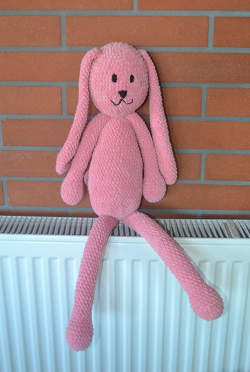 Häkelanleitung * Hase Eli * XXL Größe , ohne Ohren 60 cm * Geschenk