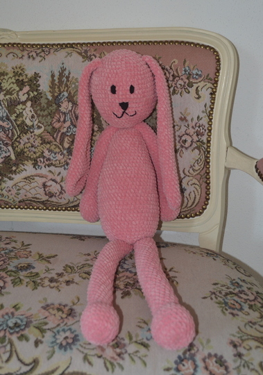 Häkelanleitung * Hase Eli * XXL Größe , ohne Ohren 60 cm * Geschenk