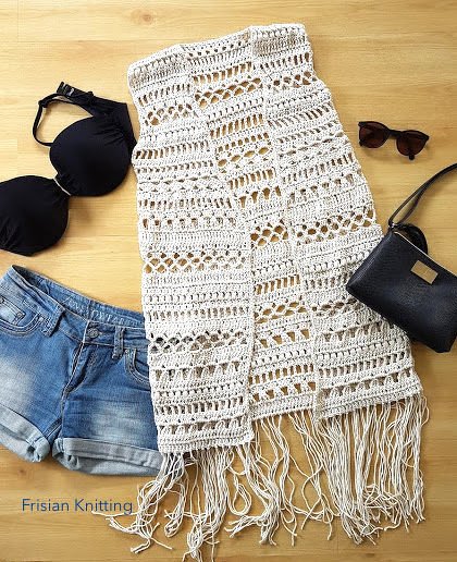 Boho vest // Summer cardigan || Ibiza vest - Image 2