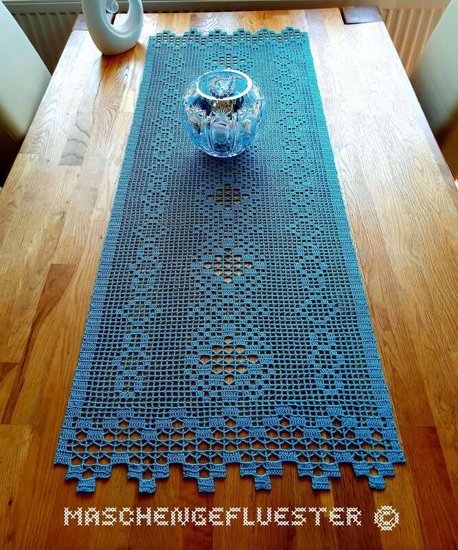Tischläufer "Crystal" von Maschengefluester - Bild 2