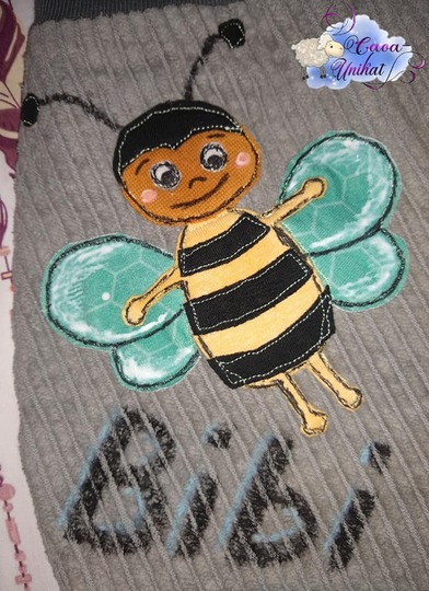 Applikationsvorlage Bibi Bienchen