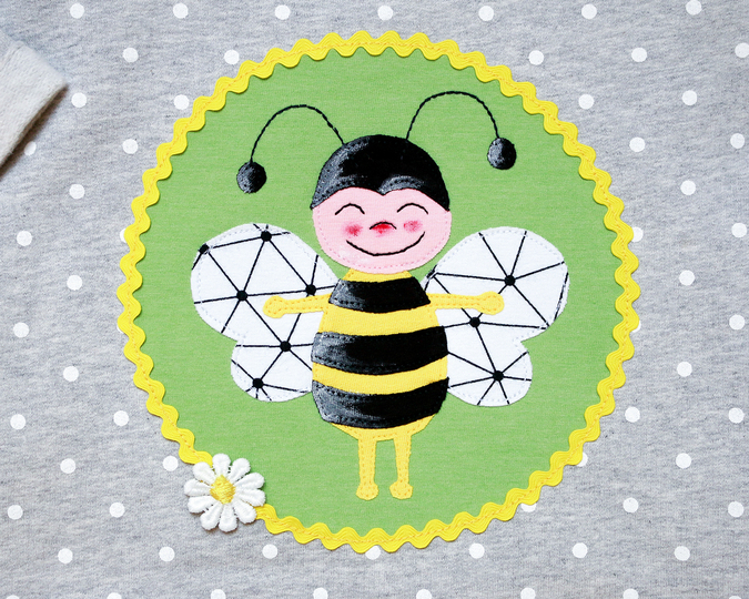 Applikationsvorlage Bibi Bienchen