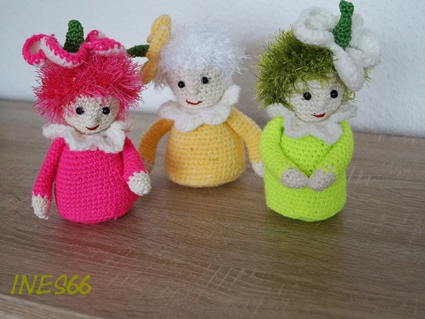 Blumendolls- Blumenmädchen