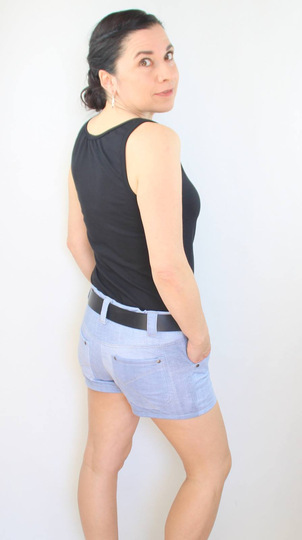 Ebook kurze Hose BARI Gr. XS-XL