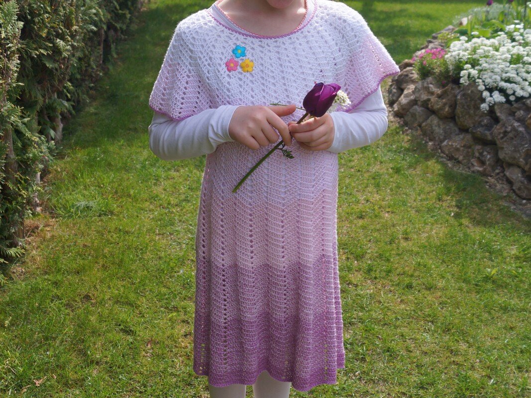 Häkelanleitung Kleid oder Tunika für alle Größen - Bild 3