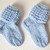 Strickanleitung Baby-Söckchen, Babysocken, Sohlenlänge ca. 10 cm  #255