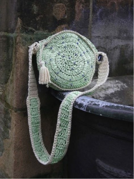 Federleichte gehäkelte Sommertasche Kykladen