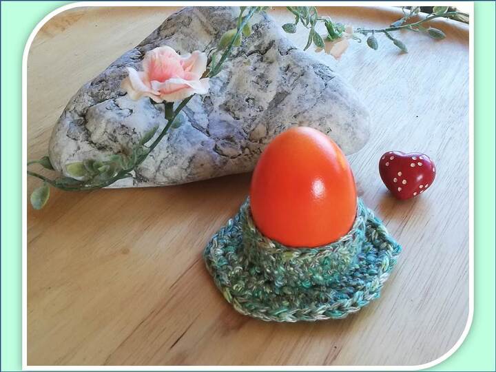 Eierbecher - Nadelkissen - Häkelanleitung