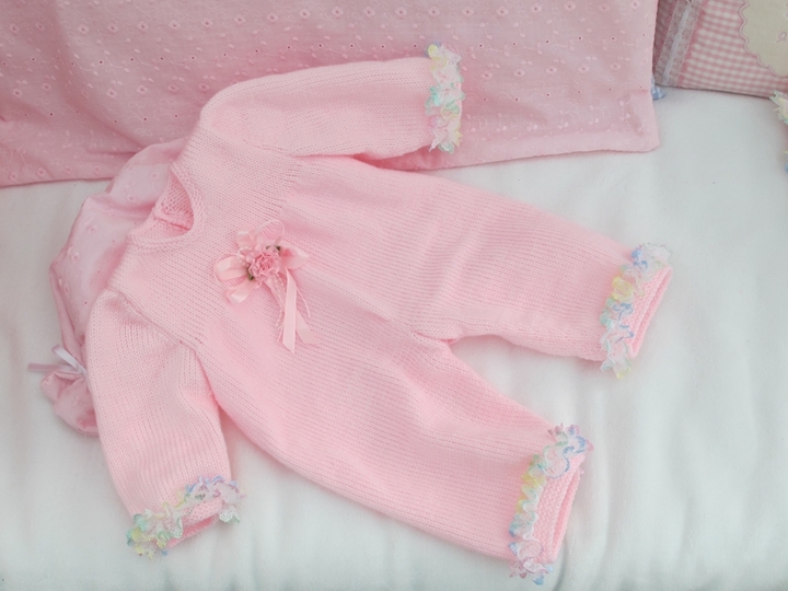 Strickanleitung für Babyset Modell ELFE Gr.54/56 für Reborns und Babys