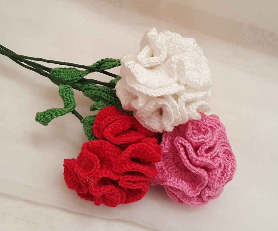 Nelke - Häkelanleitung - Bild 3