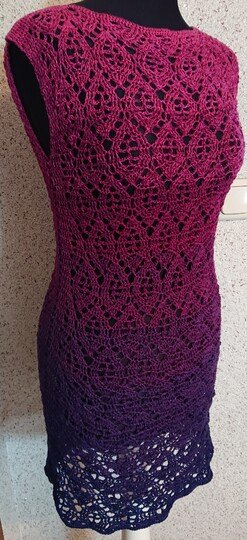 Tunika Eva häkeln Häkeltunika Shirt Häkelshirt