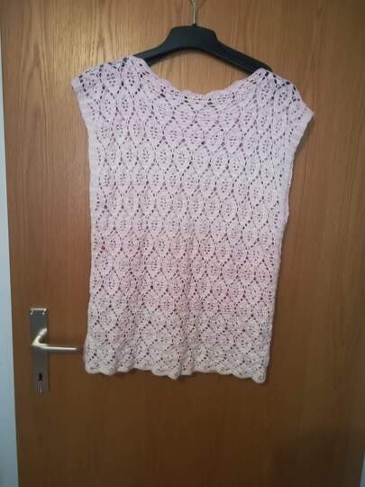 Tunika Eva häkeln Häkeltunika Shirt Häkelshirt