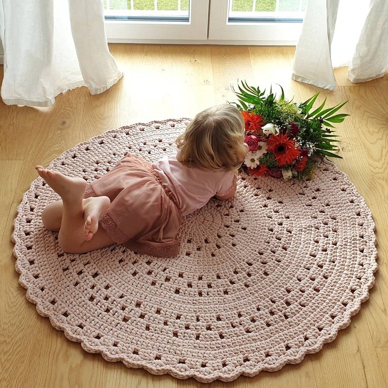 Anleitung Häkelteppich "Alice" - Bild 4