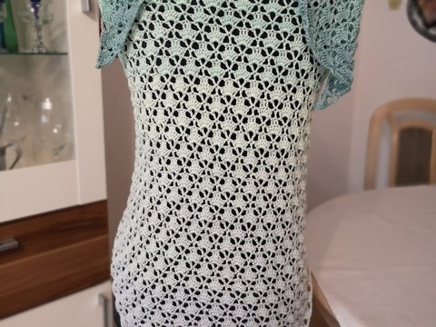 Dreieckstuch "Arminta", Häkelanleitung