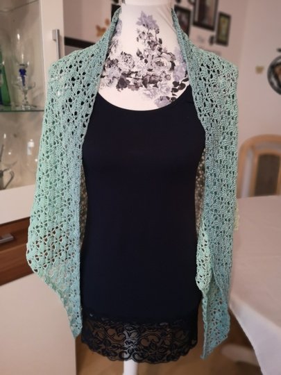 Dreieckstuch "Arminta", Häkelanleitung