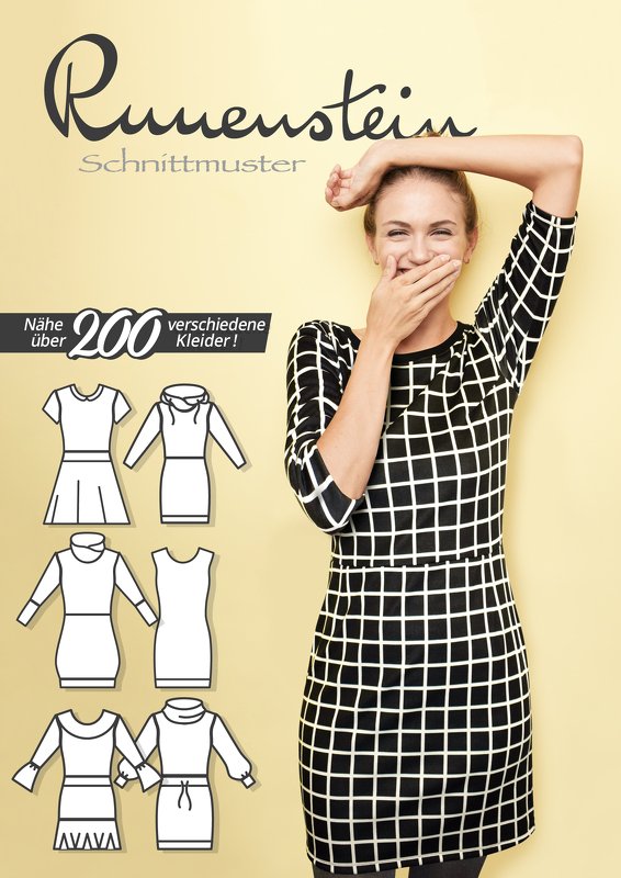 Lukka Schnittmusterpaket FÜR Kleider GR. 32 BIS 46