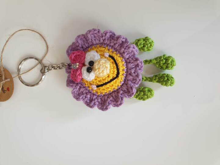 Blümchen Schlüsselanhänger