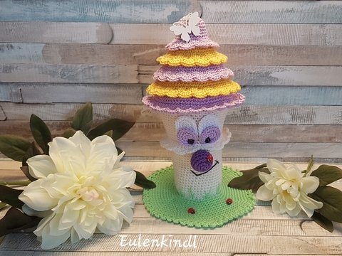 Häkelanleitung Frühlings-Pilz "Fridolin"