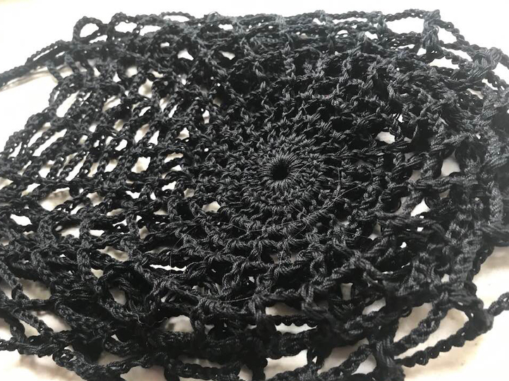 Einkaufsnetz "Ins Netzt gegangen"