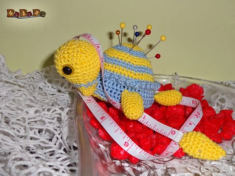 Rollmaßband mit Nadelkissen Schildkröte, von DaDaDe
