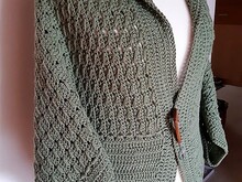 Häkelanleitung Cardigan „Zypresse“ (Unisize - für alle Größen)