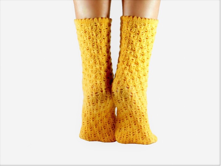 Ajourmuster Spiralsocken für Sommer - Sparset