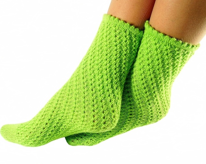 Ajourmuster Spiralsocken für Sommer - Sparset