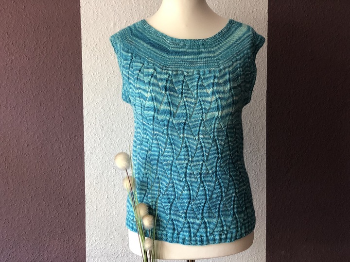 Strickanleitung Top Vanda