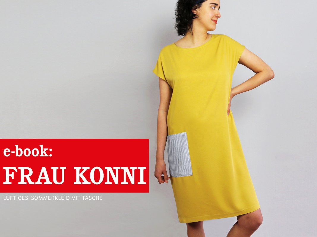 FRAU KONNI • luftiges Sommerkleid mit Tasche, e-book