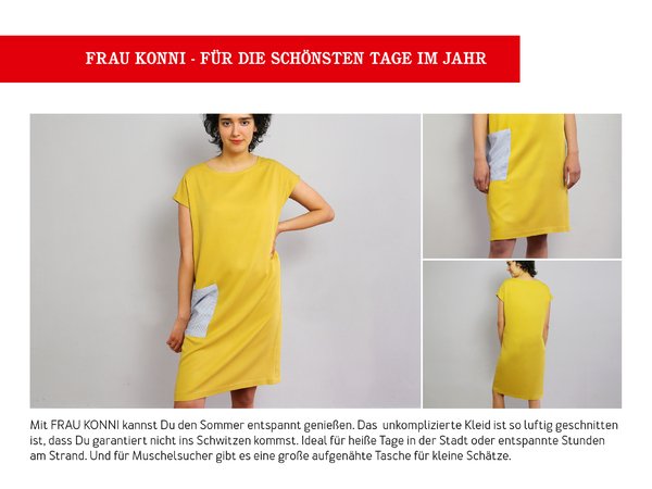 FRAU KONNI • luftiges Sommerkleid mit Tasche, e-book