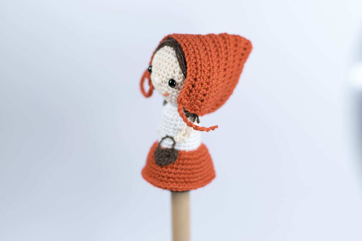 Haekelicious Fingerpuppen Rotkäppchen, Großmutter / Oma, Wolf - Bild 2