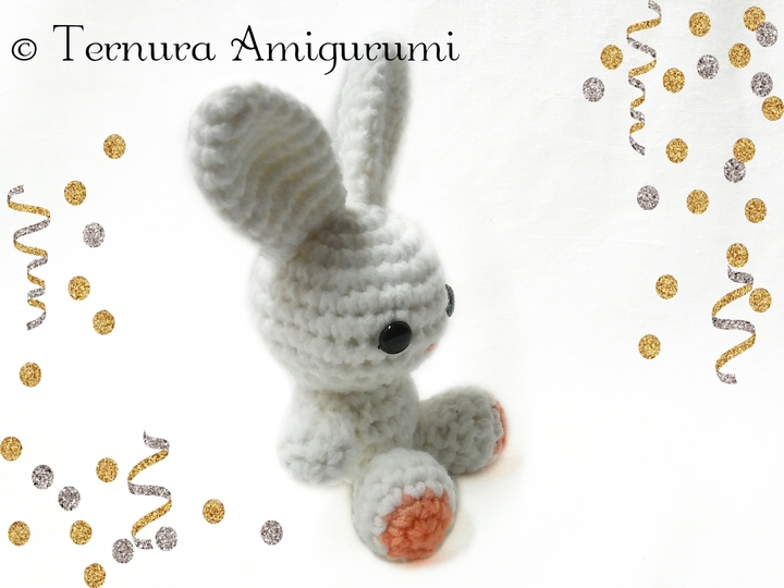 crochet pattern of little bunny pdf ternura amigurumi english- deutsch- dutch