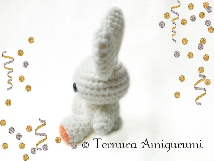crochet pattern of little bunny pdf ternura amigurumi english- deutsch- dutch