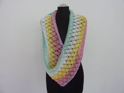 Häkelanleitung - Loop "Primavera"