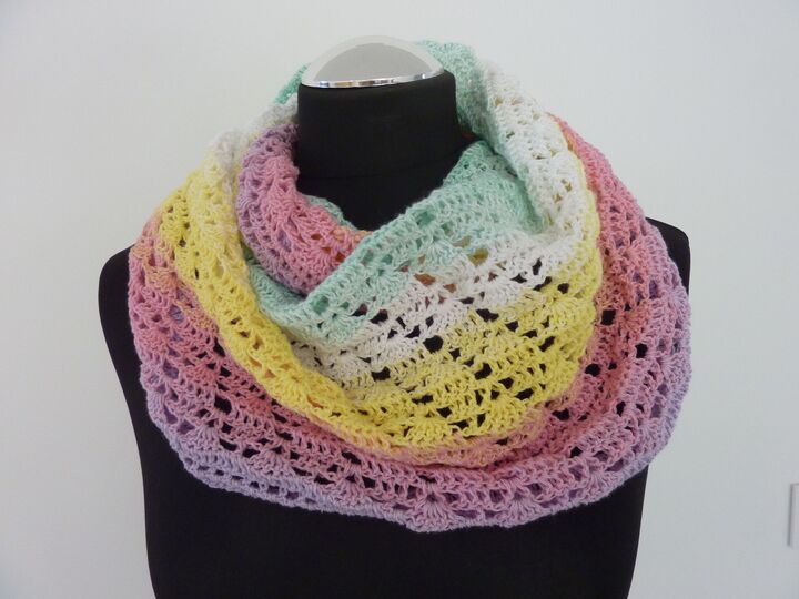 Häkelanleitung - Loop "Primavera"