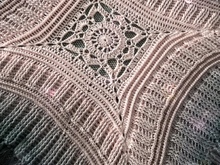 Häkelanleitung Decke "Antique"