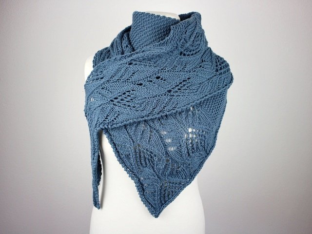 Knitting pattern shawl "Japanese Flowers" - Image 9
