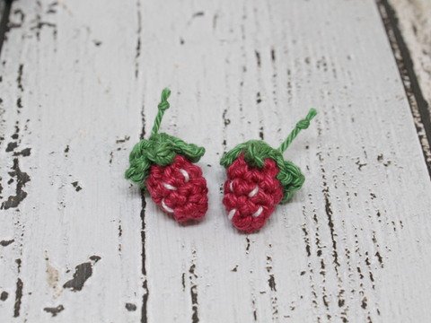 Häkelanleitung Mini-Erdbeere