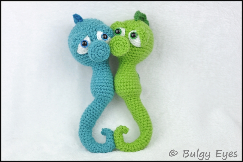 Crochet Pattern for Loving Seahorses