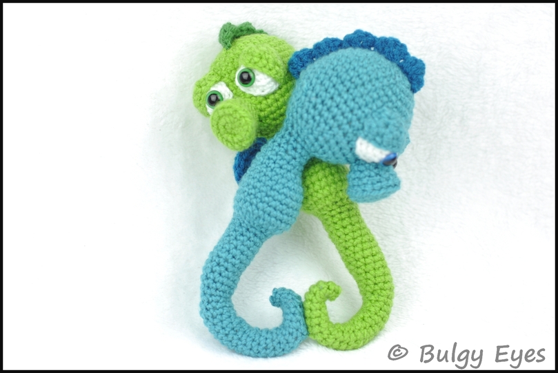 Crochet Pattern for Loving Seahorses