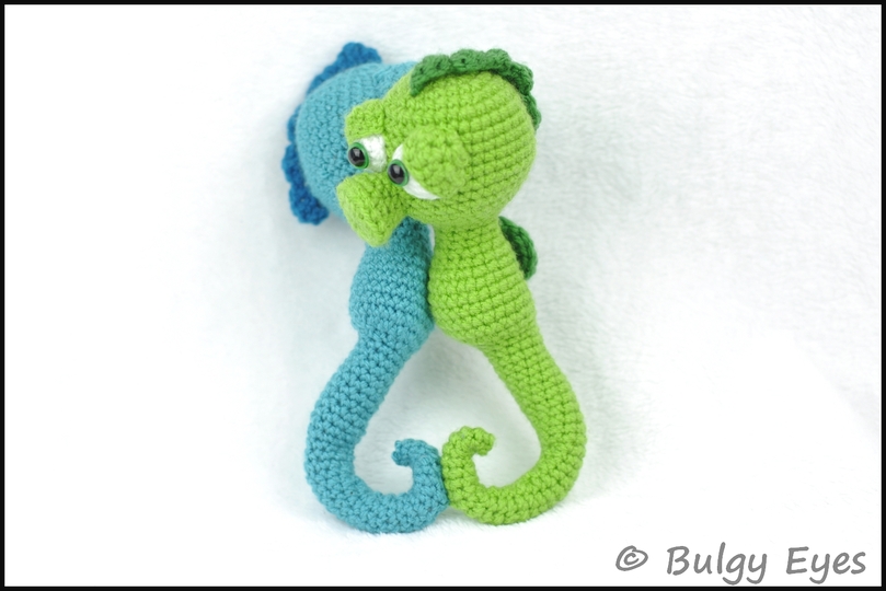 Crochet Pattern for Loving Seahorses