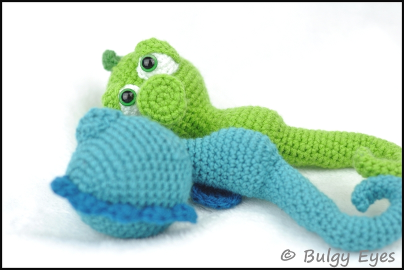 Crochet Pattern for Loving Seahorses