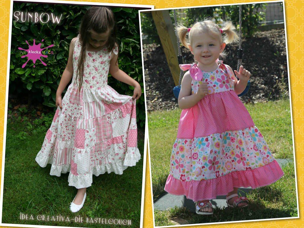 Mädchenkleid *SUNBOW* von klecksMACS - Nähanleitung / E-Book in PDF - Bild 2