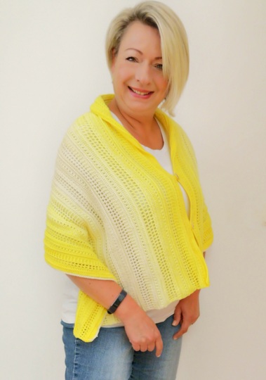 Stola/ Schal/ Poncho "Viento" - Häkelanleitung PDF