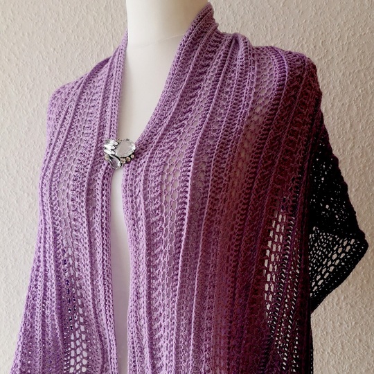 Stola/ Schal/ Poncho "Viento" - Häkelanleitung PDF