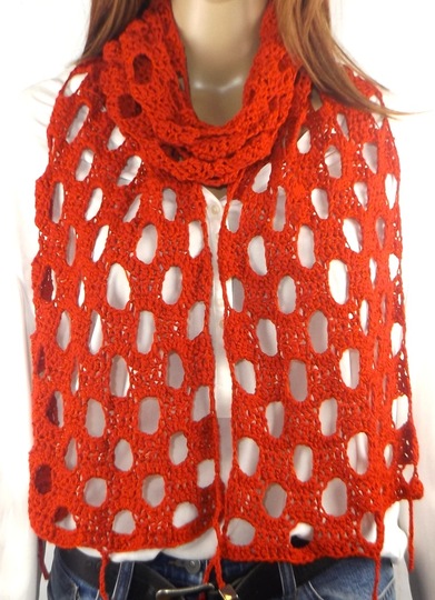 Häkelanleitung Sommerschal "Daiquiri"