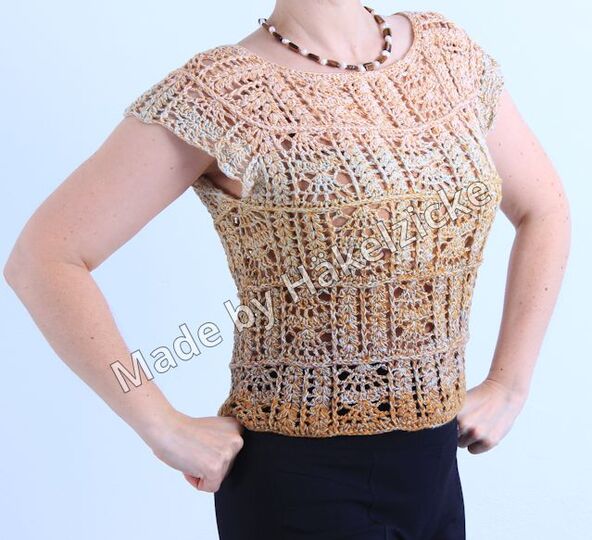 Anleitung Sommerliche Tunika Conny, RVO S-XXL, mit luftigem Mustermix