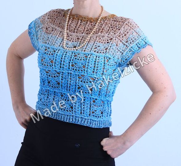 Anleitung Sommerliche Tunika Conny, RVO S-XXL, mit luftigem Mustermix