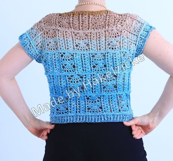 Anleitung Sommerliche Tunika Conny, RVO S-XXL, mit luftigem Mustermix