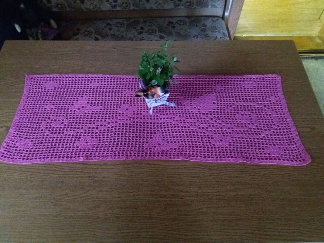 Tischläufer Schmetterling